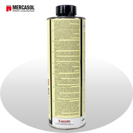 Mercasol 2 - прозрачное антикоррозийное покрытие для кузова (Евробаллон 1L)