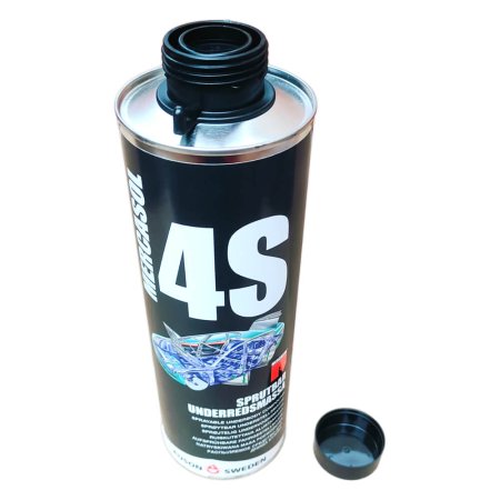 Mercasol 4S - антикоррозийное покрытие, 1 л (евро-баллон) — для защиты днища и арок автомобиля