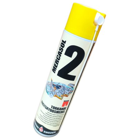 Mercasol 2 - антикоррозийное покрытие для кузова авто (Спрей 600 ml)