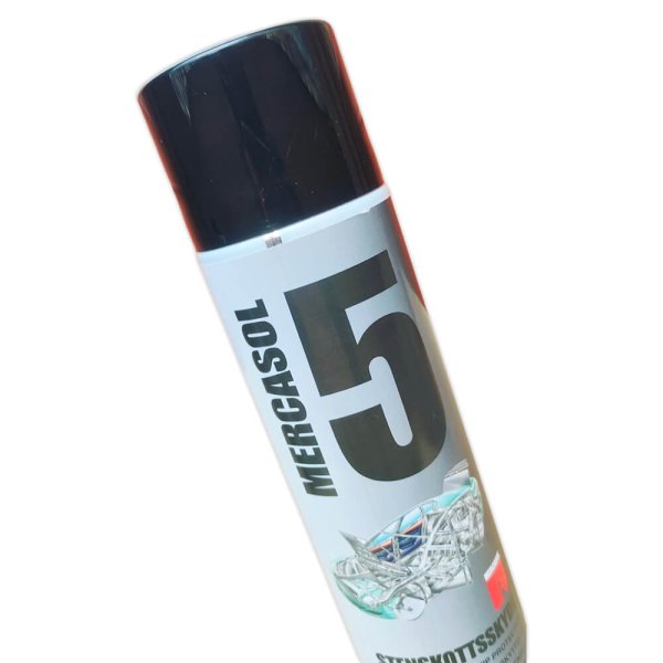 Mercasol 5 - антигравийное покрытие (Спрей 600 ml)