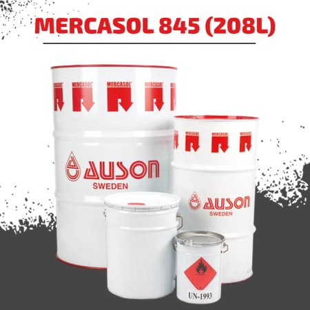 Антикоррозийное покрытие Mercasol 845 — профессиональный антикор для автомобилей (Бочка 208 л.)
