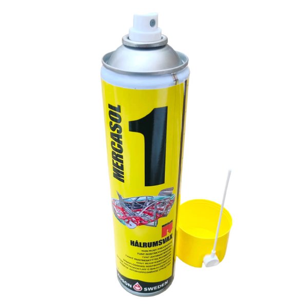 Антикор Mercasol 1 в баллончике - покрытие для скрытых полостей (600 ml)